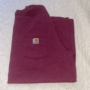 Carhartt Men's T-Shirt XL Loose Fit Heavyweight Short Sleeve Pocket Shirt